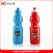 Garrafa de água de plástico, garrafa de plástico de esporte, garrafa de água de esportes de 700 ml (KL-6613)